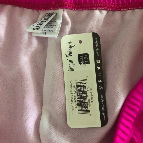 Dippin Daisy's Fuschia Bikini Bottom - Picture 6 of 7